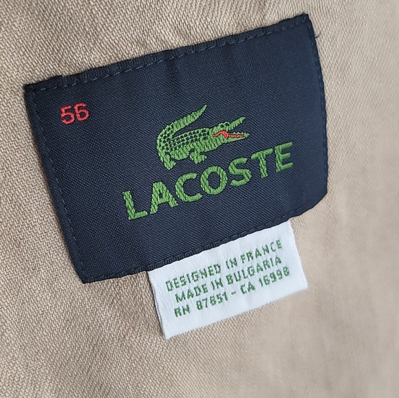Lacoste Linen Blend Blazer - Picture 7 of 13